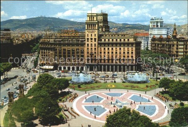 Barcelona Cataluna Plaza de Cataluna