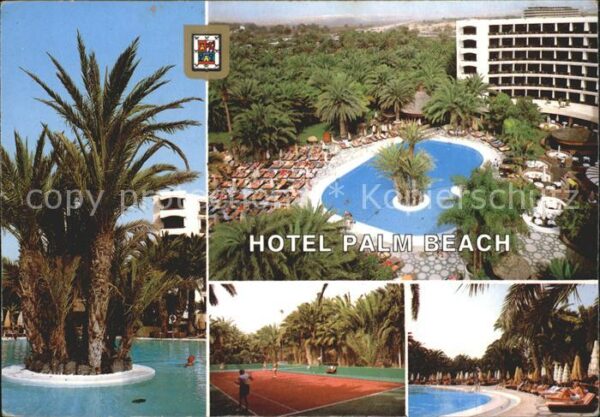 Gran Canaria Hotel Palm Beach Swimmingpool Tennispla