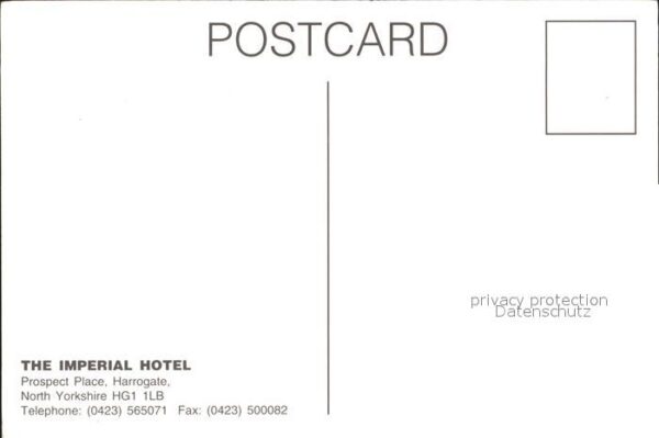 Harrogate UK The Imperial Hotel – Bild 2
