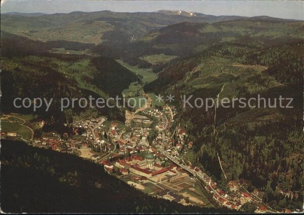 St Blasien Fliegeraufnahme