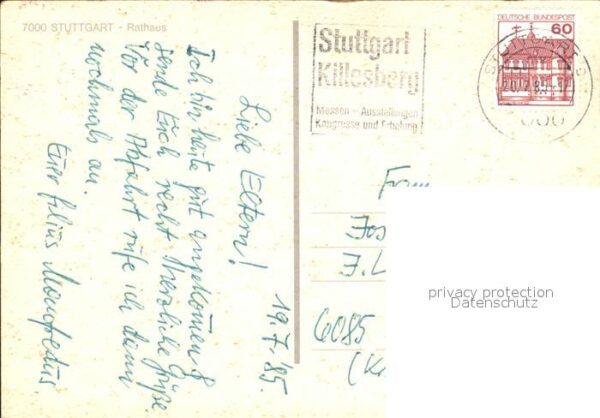 Stuttgart Rathaus – Bild 2