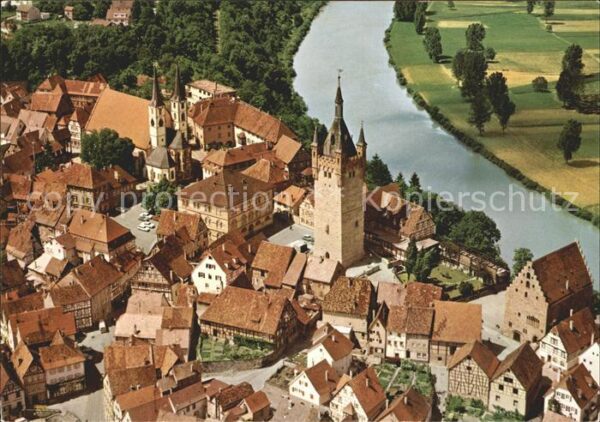 Bad Wimpfen Blauer Turm Steinhaus zweitürmige ev St