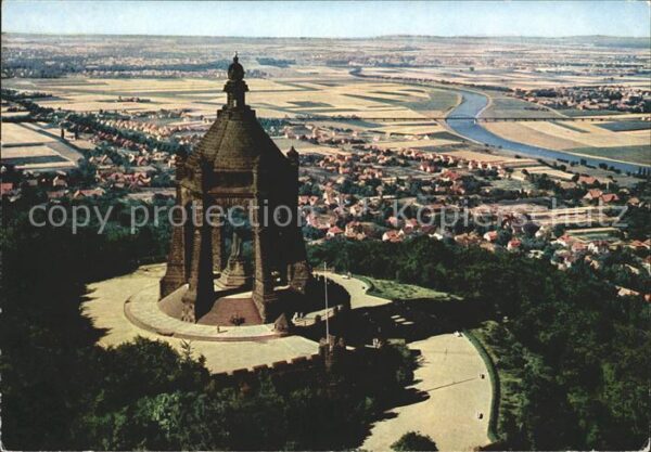 Porta Westfalica Kaiser Wilhelm Denkmal Wittekindsberg F