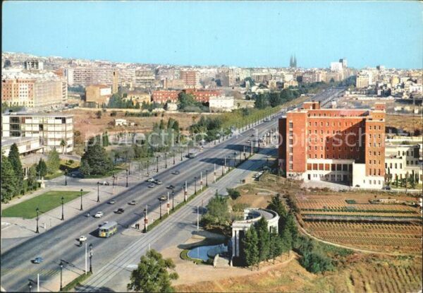 Barcelona Cataluna Avenida Generalisimo Franco