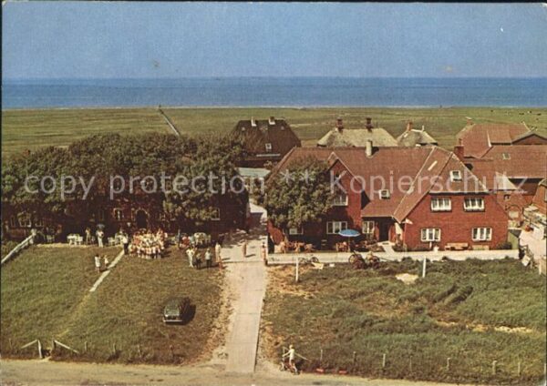 Hallig Hooge Gaststätte Friesenpesel Backenswarft Fl