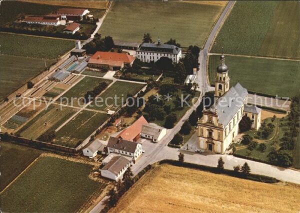 Faehrbrueck Wuerzburg Wallfahrtskirche und Augustinerkloster