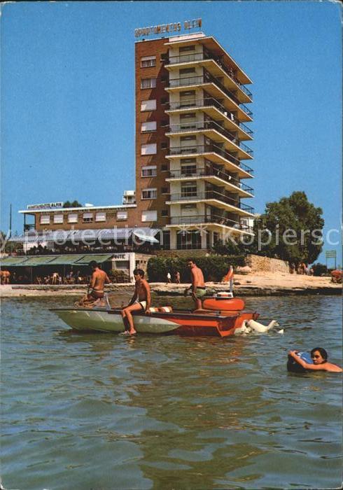 Alicante Albufera Hotel Alfin Motorboot