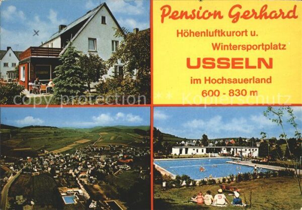 Usseln Pension Gerhard Gemeinde Willingen Upla