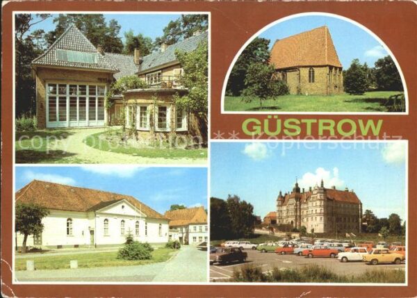 Guestrow Mecklenburg Vorpommern Ernst Barlach Haus Gertrudenkapelle Ern