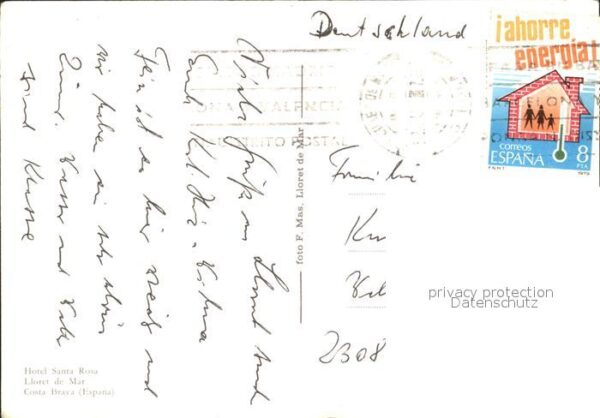 Lloret de Mar Hotel Santa Rosa Treppenaufgang – Bild 2
