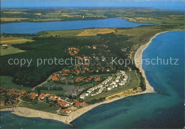 Hohwacht Ostseebad Fliegeraufnahme