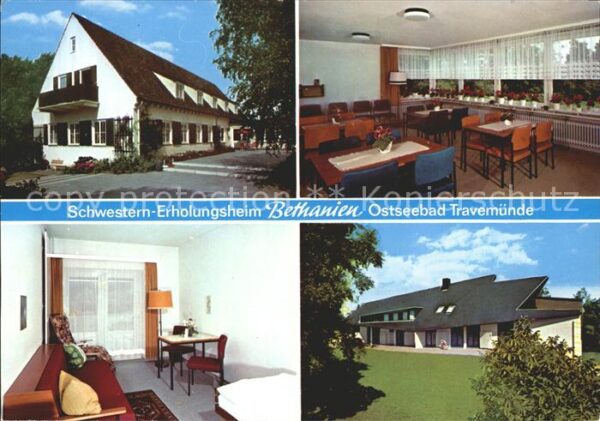 Travemuende Ostseebad Schwestern Erholungsheim Bethanien Spei