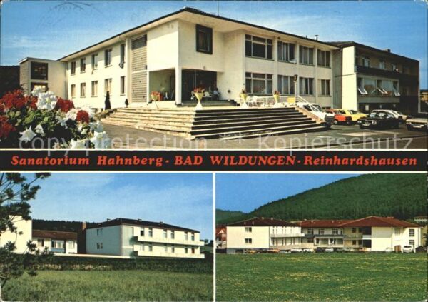 Reinhardshausen Sanatorium Hahnberg Teilansichten