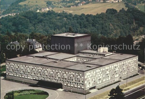 LUXEMBOURG  Luxemburg Vue aerienne Square Robert Schumann The