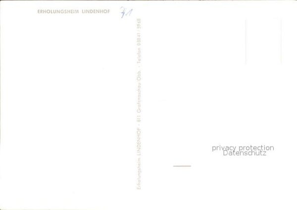 Grafenaschau Erholungsheim Lindenhof – Bild 2