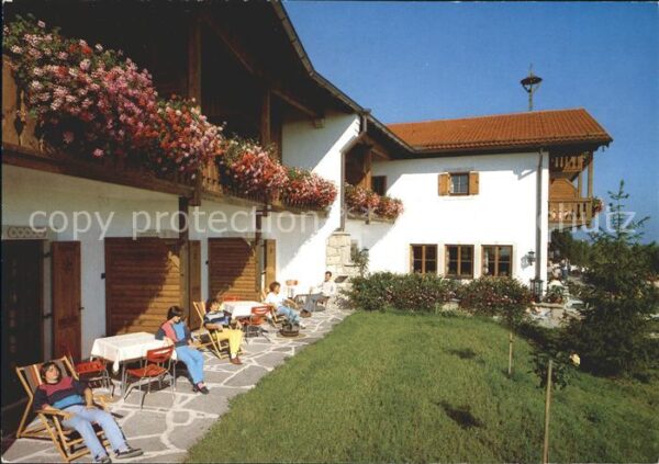 Piding Berghotel Neubichler Alm Erdterrassen