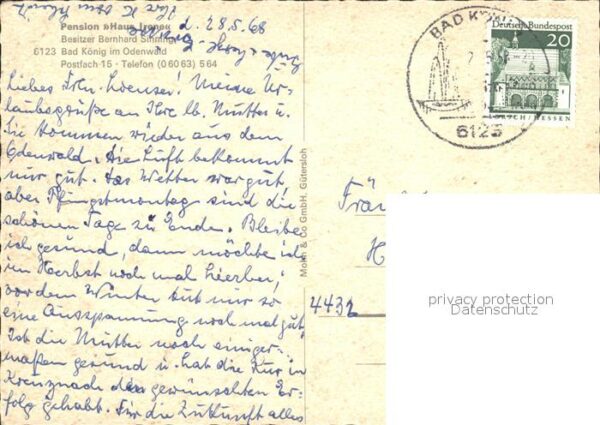 Bad Koenig Odenwald Pension Irene – Bild 2