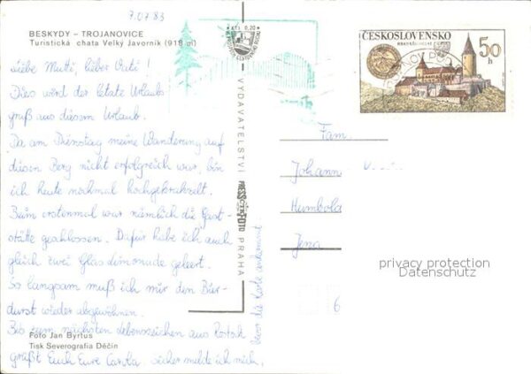 Beskydy Trojanovice Turistica chata Velky Javor – Bild 2