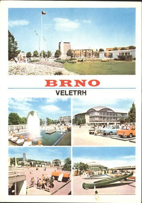 Brno Bruenn Ortsansicht Internationale Messe Schwim