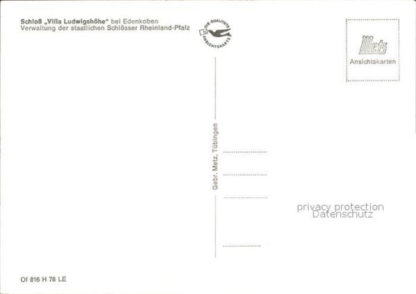 Edenkoben Schloss Villa Ludwigshöhe Fliegeraufnah – Bild 2