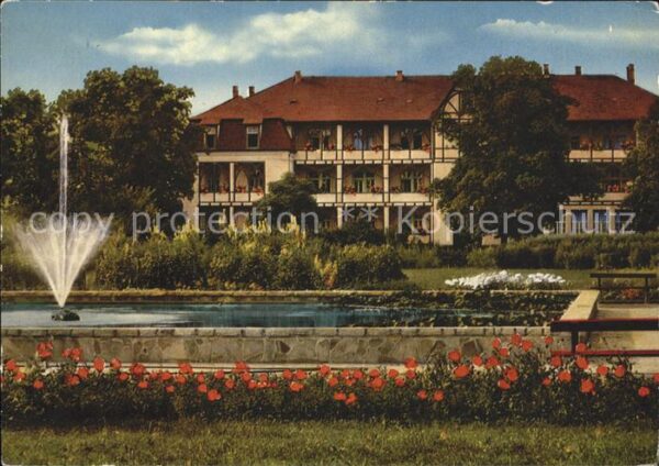 Bad Windsheim Kurhaus Fontäne