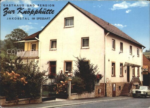 Jakobsthal Unterfranken Gasthaus Pension Zur Knöpphütte