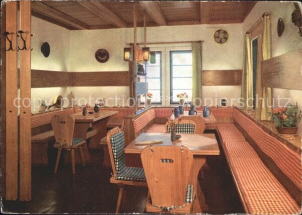 Sosa Erzgebirge Konsum Gaststätte Köhlerhütte Gaststube
