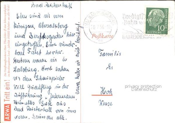 Bad Reichenhall Teilansicht – Bild 2