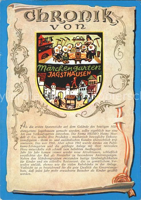 Jagsthausen Jagst Chronik vom Märchengarten Jagsthausen