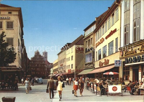 Braunschweig Köhlmarkt und Gewandhaus