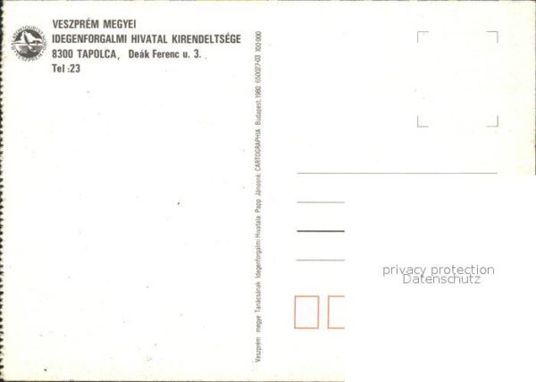 Tapolca Veszprem megyei idegenforgalmi hivatal – Bild 2