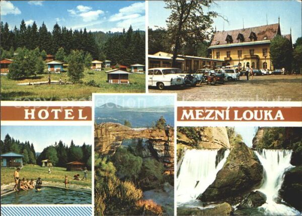 Hrensko Hotel Mezni Louka Chatovy tabor Koupali