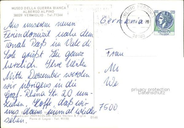 Vermiglio Museo della Guerra Bianca Albergo Alpin – Bild 2