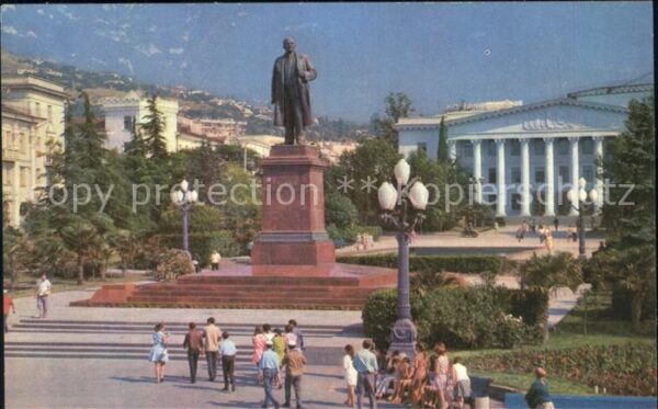 Jalta Yalta Krim Crimea Leninplatz