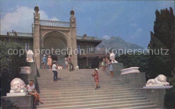 Alupka Ukraine Woroncowskij Palast