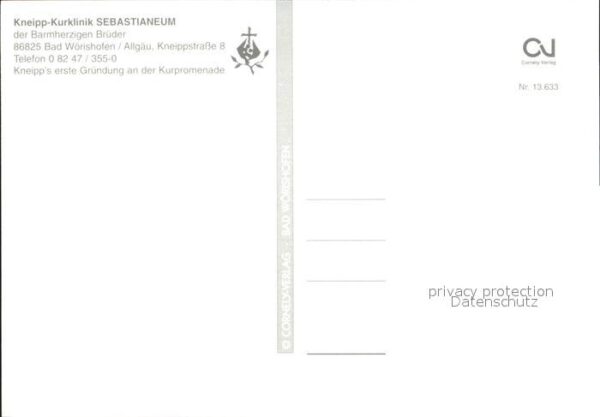 Bad Woerishofen Kneipp Kurklinik Sebastianeum – Bild 2