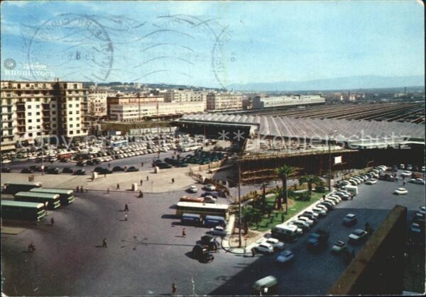 Napoli Neapel Neuer Eisenbahn Bahnhof
