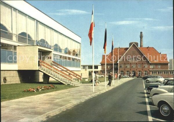 Westerland Sylt Wellenbad mit Badehaus