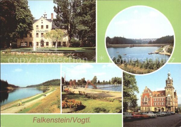 Falkenstein Vogtland Schloss Talsperre Sperrmauer Freibad Ra