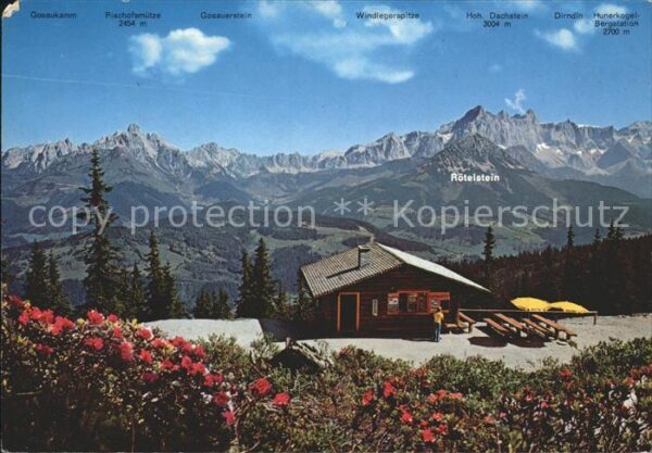 Radstadt Karkütte am Rossbrand Alpenpanorama