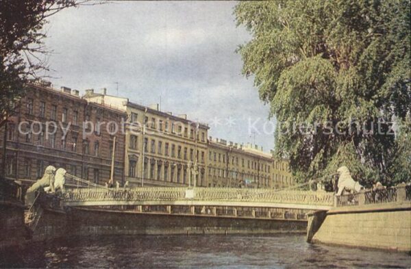St Petersburg Leningrad Brücke