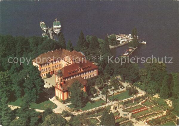 Insel Mainau Schloss Kirche Schlossterrasse Rosengar