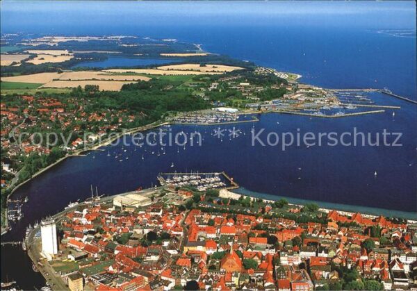 Eckernfoerde Fliegeraufnahme