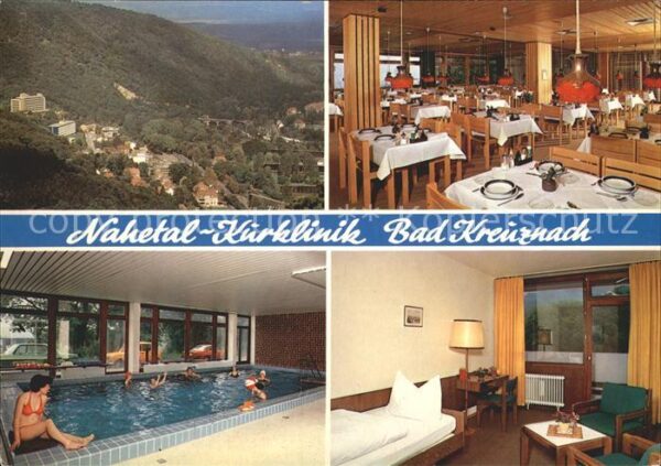 Bad Kreuznach Nahetal Kurklinik Speisesaal Hallenbad