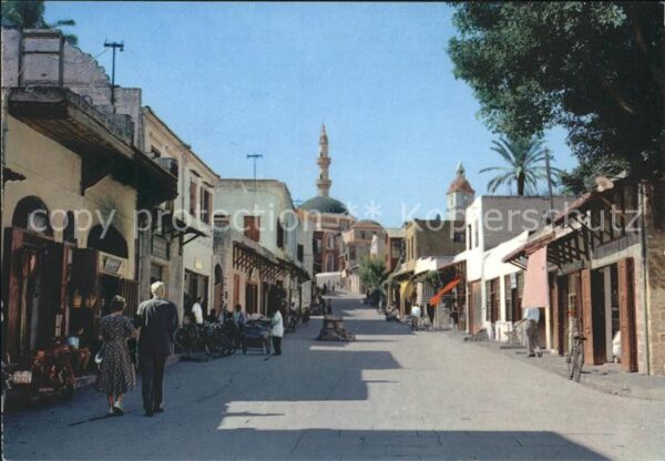 Rhodos Rhodes Aegaeis Altstadt