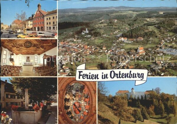 Ortenburg Ortsblick Totalansicht Schloss schönste