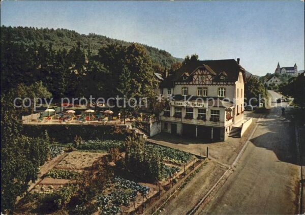 Obernhof Lahn Haus Goetheberg Cafe Restaurant