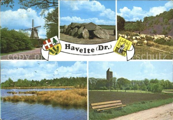 Havelte Molen Hunebed Schaapskudde Meeuwenkolon