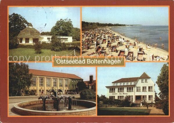 Boltenhagen Ostseebad Konsum Gaststätte Pavillon Strand FDGB