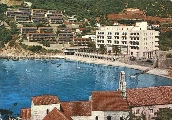 Budva Hafen Ortsansicht
